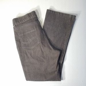 NWOT LEE CLASSIC FIT BROWN JEANS